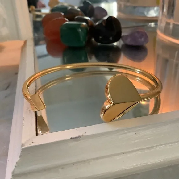 🆕 Kate Spade New York Pink Enamel & Heritage Bangle Set - Picture 10 of 11